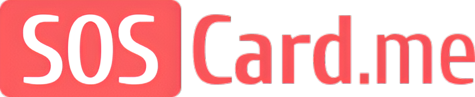 Logo SOS CARD ME
